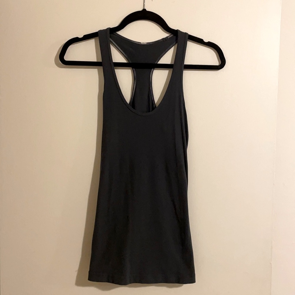 Lululemon grey workout top (size 4)
